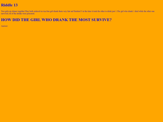 riddle13 screenshot