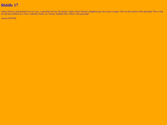 riddle17 screenshot