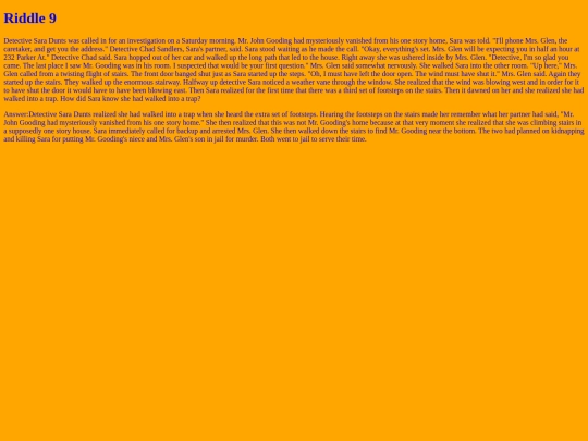 riddle9 screenshot