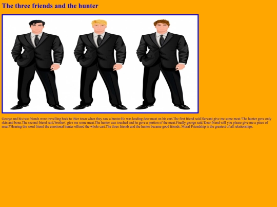 thethreefriendsandthehunter screenshot
