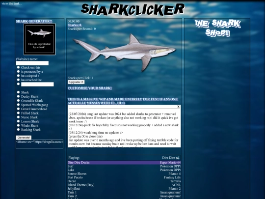 SHARKCLICKER screenshot