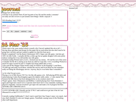 journal screenshot
