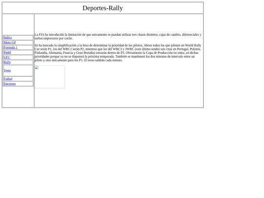 Rally  screenshot