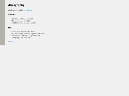 discog screenshot