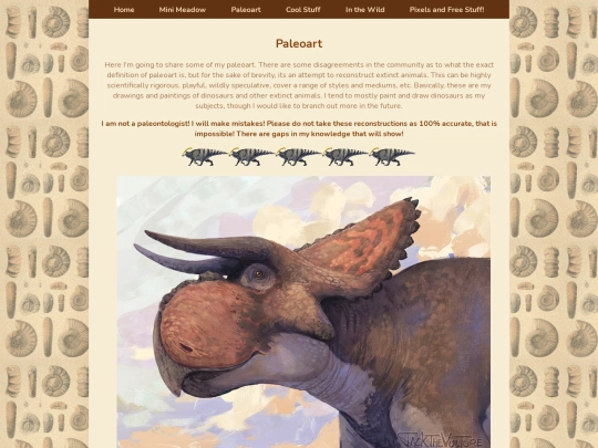 Paleoart screenshot