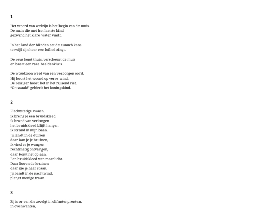 Teksten/sprookje screenshot