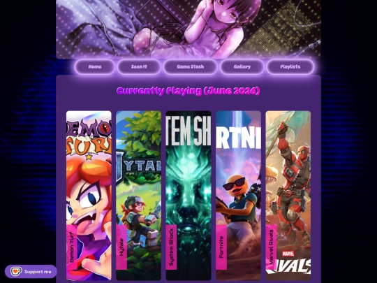Games screenshot