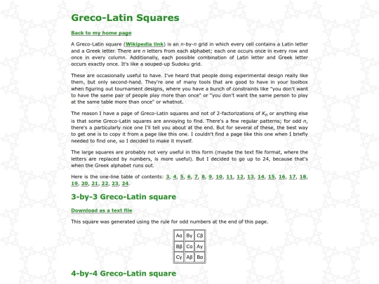 squares screenshot