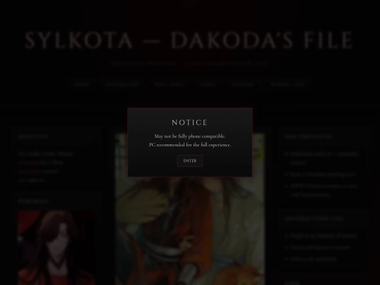 info screenshot