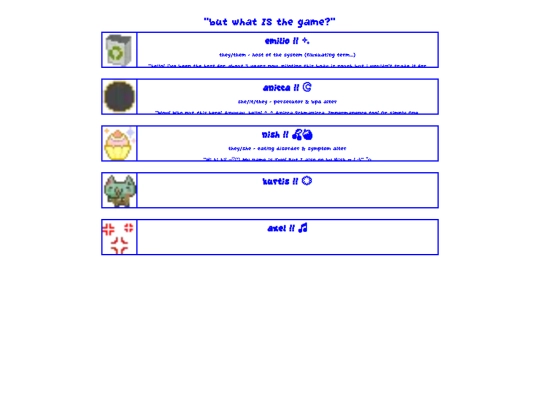 pages/system screenshot