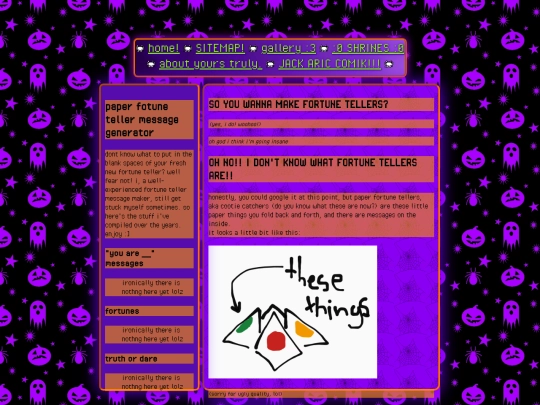fortuneteller screenshot
