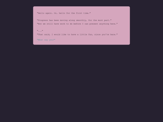message screenshot