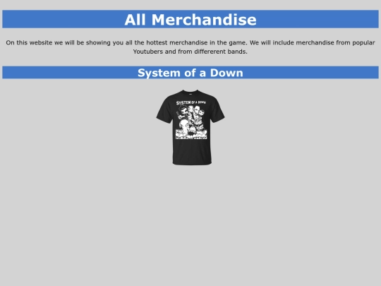 allmerch screenshot