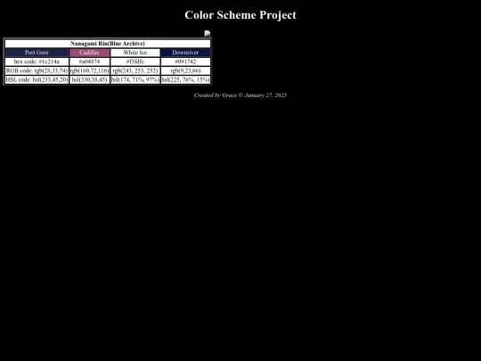web design/image-scheme screenshot