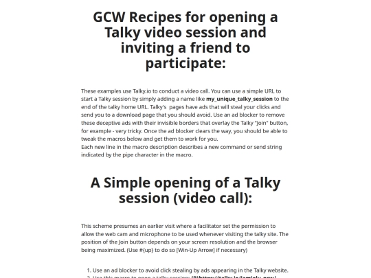 gcw/Talky.io_examples screenshot