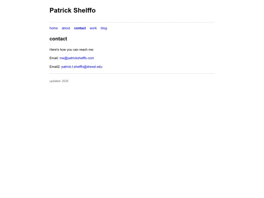 contact screenshot
