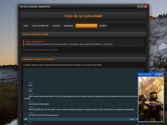 Foro screenshot