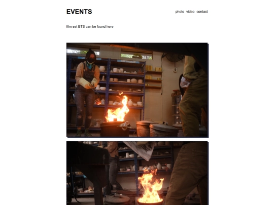 events screenshot