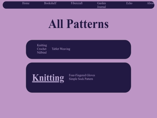 patterns screenshot
