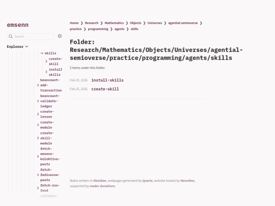Research/Mathematics/Objects/Universes/agential-semioverse/practice/programming/agents/skills screenshot