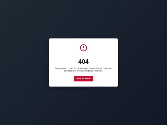 not_found screenshot