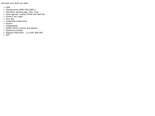 aboutme screenshot