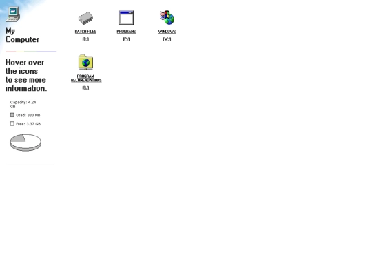 MYCOMPUTER screenshot