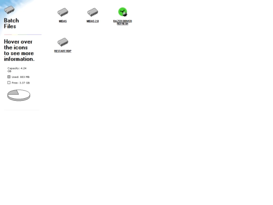 SOFTWARE HTMLS/BATCH screenshot