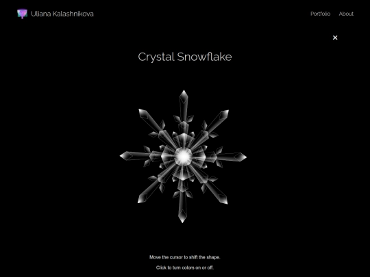 snowflake screenshot