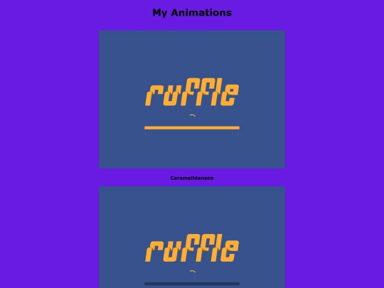 animations screenshot