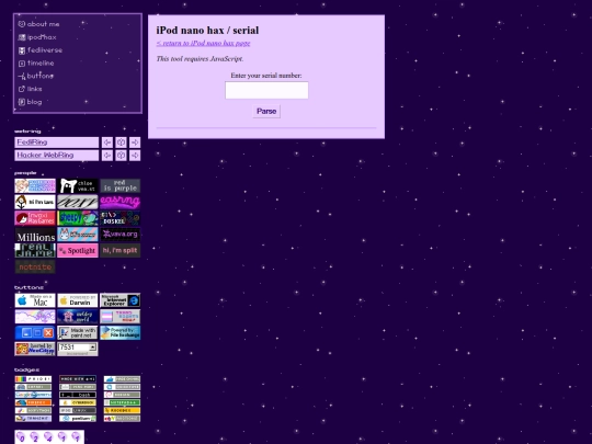 ipod/serial screenshot
