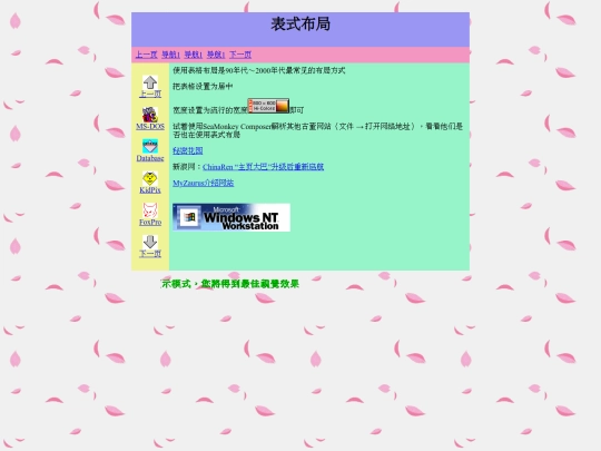 table_layout screenshot