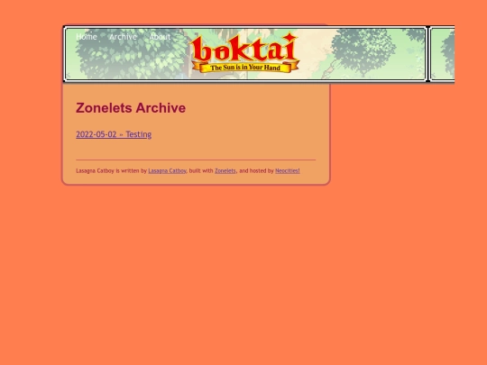 archive screenshot
