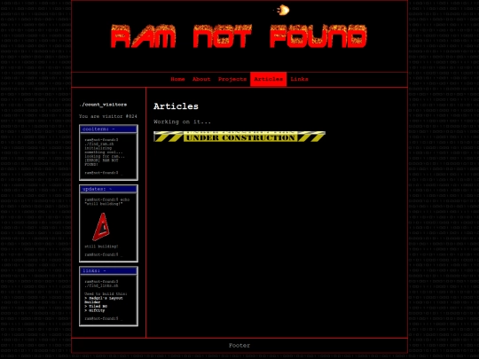 articles screenshot