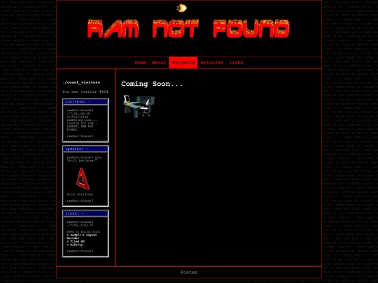 projects screenshot