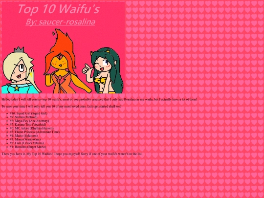top10waifus screenshot
