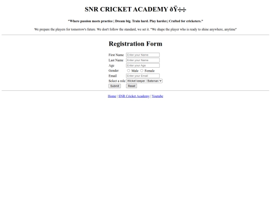 HTML/register screenshot