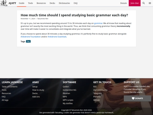 blog/how-much-time-should-i-spend-studying-basic-grammar-each-day screenshot