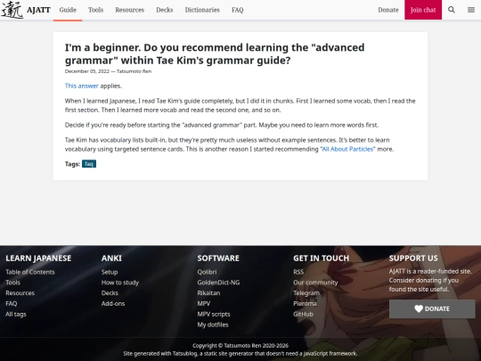 blog/learning-advanced-grammar-from-tae-kim screenshot