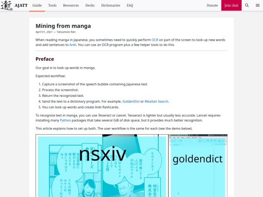 blog/mining-from-manga screenshot