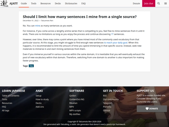 blog/should-i-limit-how-many-sentences-i-mine-from-a-single-source screenshot