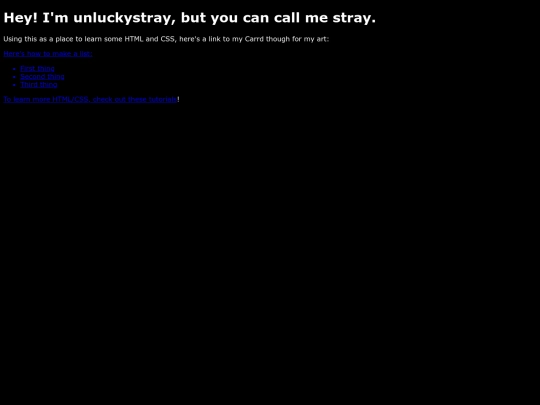 index screenshot