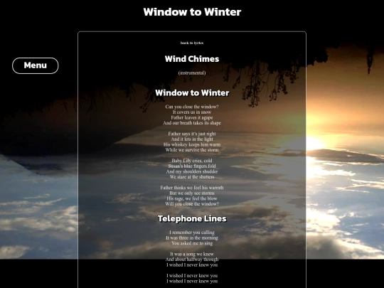 lyrics/window screenshot