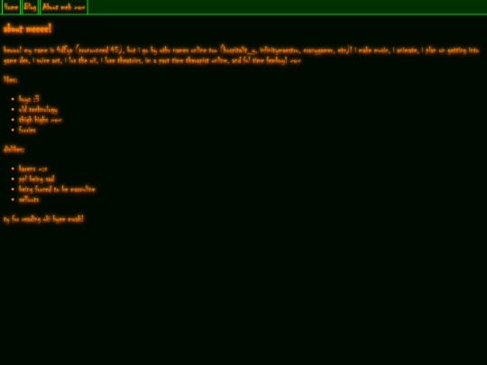 aboutmeh screenshot
