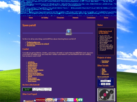 extras screenshot