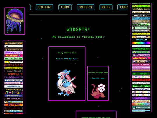 widgets screenshot