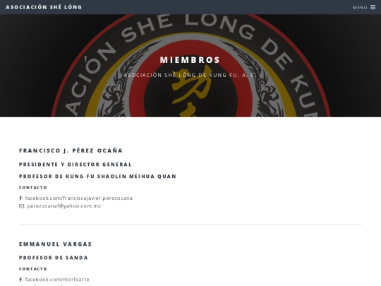 miembros/miembros screenshot