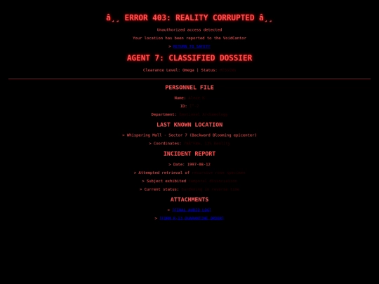 agent7_dossier screenshot