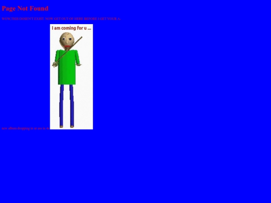 not_found screenshot