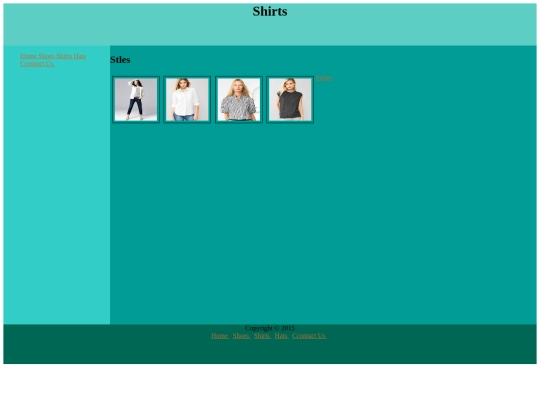 CSS/Shirts1 screenshot